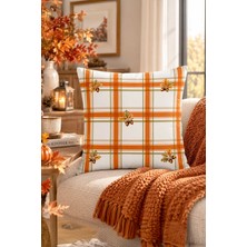 Bertille Home Sonbahar Serisi Çift Tarafı Dijital Baskılı Kırlent Kılıfı (Halloween Autumn)
