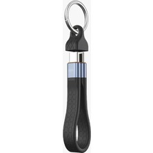 LinkTech K623 Ultra Hızlı USB 4.0 Usb-C To Usb-C 240W Anahtarlık Şarj Kablosu