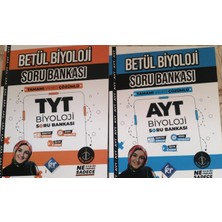 Kr Akademi Yayınları Tyt Betül Biyoloji Soru Bankası - Ayt Betül Biyoloji Soru Bankası 2'li Set