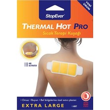 4 Adet   Stopever Thermal Hot Pro Sıcak Terapi Kuşağı