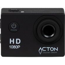 Acton Life HD 1080P Aksiyon Kamera - Gelişmiş Özellikler ve Bağlantı Seçenekleri