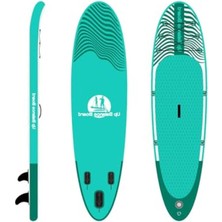 Velora Şişme Sup Board 335X84X15 Cm, Koyu Yeşil Renk Seçeneği ile Su Sporları Için