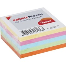 4 Adet Noki Memo 50X50 Pastel Küp Blok