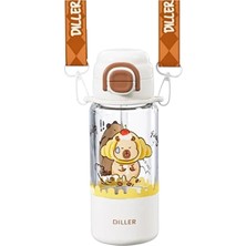 2 Adet Diller Tritan Matara 700 ml Boyun Askılı D2560