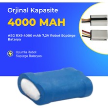 Ümit Maker Aeg Rx9 4000 Mah 7,2V Robot Süpürge Batarya
