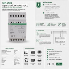 F&F Filipowski Aşırı Gerilim Koruyucu OP-230