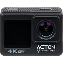 Acton Selfie Aksiyon Kamera 4K Modeli WiFi Bağlantı Seçenekleri ile Kullanıcı Dostu Özellikler