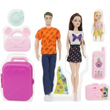 Toyigoo Anlily Aile Tatil Seti Cindy Doll - 02455 (Lisinya)