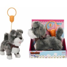 Toyigoo Peluş Yürüyen Sesli Köpek Mocha - FT-B024 (Lisinya)