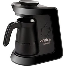 2 Adet Arnica Kahve Makinesi Köpüklü Eko Siyah IH32059