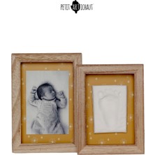 Petit Artichaut Bebek El Ayak Izi ve Fotoğraf Çerçevesi 22X4,2X17 cm