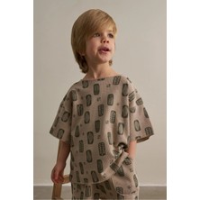 Oh La La Koala Boho Bloom Serisi Waffle T-Shirt