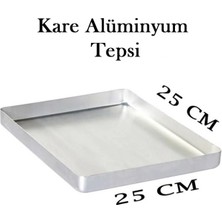 Tiesa Home Alüminyum Kare Baklava Kadayıf Künefe Börek Şam Tatlı Pişirme Tepsisi