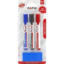 3 Adet Fatih Tahta Kalemi 3+1 Silgili