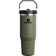 2 Adet Stanley The Iceflow Flip Straw Pipetli Termos Dried Pine 0.89 Litre
