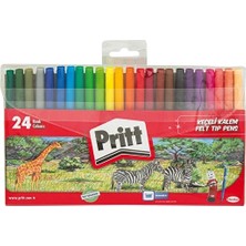 2 Adet Pritt 24'lü Keçeli Kalem