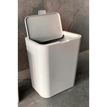 Velora Kum Beji Renkli Modern Flip Çöp Kovası