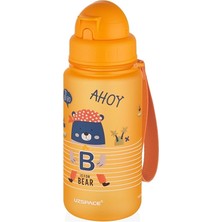 3 Adet Uzspace Tritan Matara 500 ml 3024-5 Sarı