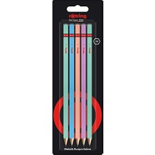 3 Adet Kurşun Kalem Rotring Metalik 5'li
