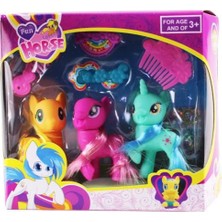 Toyigoo L-A18-7 - Pony 3 Lü Figür Set (Lisinya)