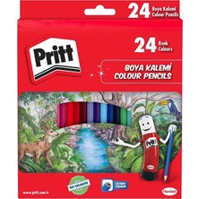 2 Adet Pritt 24 Lü Kuru Boya Karton Kutu