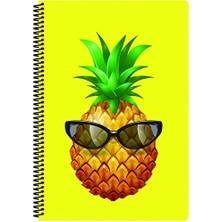 Art Style Defter A4 60 Yaprak Çizgili Pp Kapak Spiralli 4 Adet