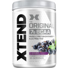 Xtend Original Bcaa Powder Blackcurrant With Branched Chain Amino Acids 7 G Bcaa + Electrolytes For Regeneration & Hydration 30 Servings