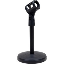 Akıllı Bayi Magicvoice DS-101 Metal Masa Üstü Mikrofon Tutacağı (Döküm Ağır Taban, 28MM Klips, Ayarlanab