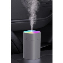 Zhltools Humidifier 400 ml Ulrasonik Hava Nemlendirici Buhar Makinesi ve Aroma Difüzörü H2O