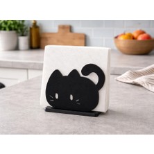 Kedi Figürü Şeklinde Peçetelik