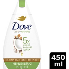 Dove Duş Jeli Hindistan Cevizi Yağı ve Badem Sütü 450 ml