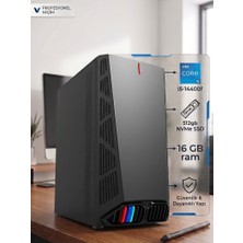 Mod Gaming Kurumsal MB-O14B - Intel Core I5 14400F | 16GB Ram | 512GB SSD | GT710 | W11PRO | Ofis OEM PAKET