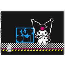 Kuromi 25*35 15 Yp. Spiralli Resim Defteri