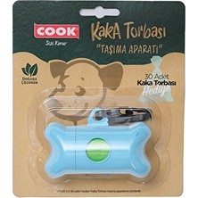 Cook Evcil Hayvan Kaka Torbası Kiti(30 Adet Kaka Torbası Hediye)