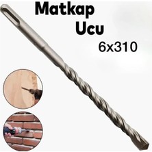 Cmc Tools Sds Plus Matkap Ucu 4 Kanallı 6X310 mm Beton Delme Ucu