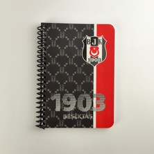 Bak Gel Al Beşiktaş Lisanslı Taraftar Not Defteri | BJK 1903 Spiralli Okul ve Ofis Not Defteri, A6 Telli Defter