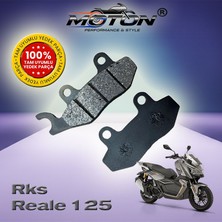 Moton Rks Reale 125 %100 Uyumlu, Yüksek Kaliteli Ön Disk Fren Balatası