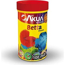Velora Betta Granulat 100 ml 40 Gram Balık Yemi 500-800 Micron