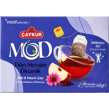 Çaykur Mod Dört Mevsim Dinamik Süzen Poşet Çay 40 G