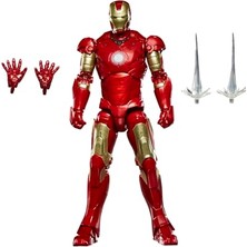 Velora Marvel Efsaneler Serisi Iron Man Mark Iıı, Iron Man Film Koleksiyonluk 6-Inç Ölçekli Aksiyon Figürü Oyuncak