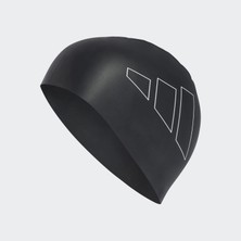 Adidas Logo Siyah Yüzücü Bonesi (IA8305)