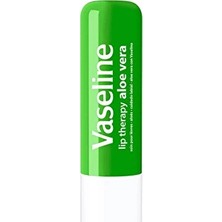 Vaseline Lip Therapy Dudak Bakım Kremi Aloe Vera