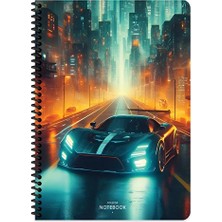 Keskin Color Keskin A4 80 Yp.çiz. Karton Kp.spr.arabalar Defter