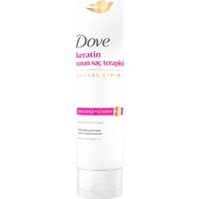 3 Adet Dove Saç Bakım Keratin Uzun Saç Terapisi 150 ml