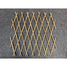 BMB045 Bambu Akordeon Kafes - 45 cm x 180 cm