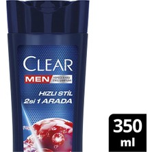 Clear Men Hızlı Stil 2in1 Şampuan 350 ml