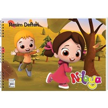 ResBey 4 Adet   Resim Defteri Kc Niloya 25X35 15YP