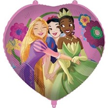 Balonevi Princess Live Your Story Folyo Balon 46 cm Kalp