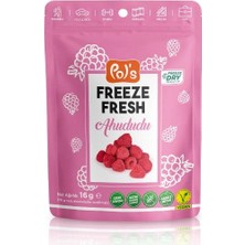 Aslanoğlu Store Mey Ithalat® Pol’s Freeze Fresh Dondurularak Kurutulmuş Ahududu 16 G