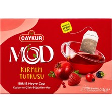 Çaykur Mod Kırmızı Tutkusu Süzen Poşet Çay 40 G